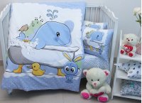 Постельное белье Turkish Cotton TAG - Whale (Турция), детский